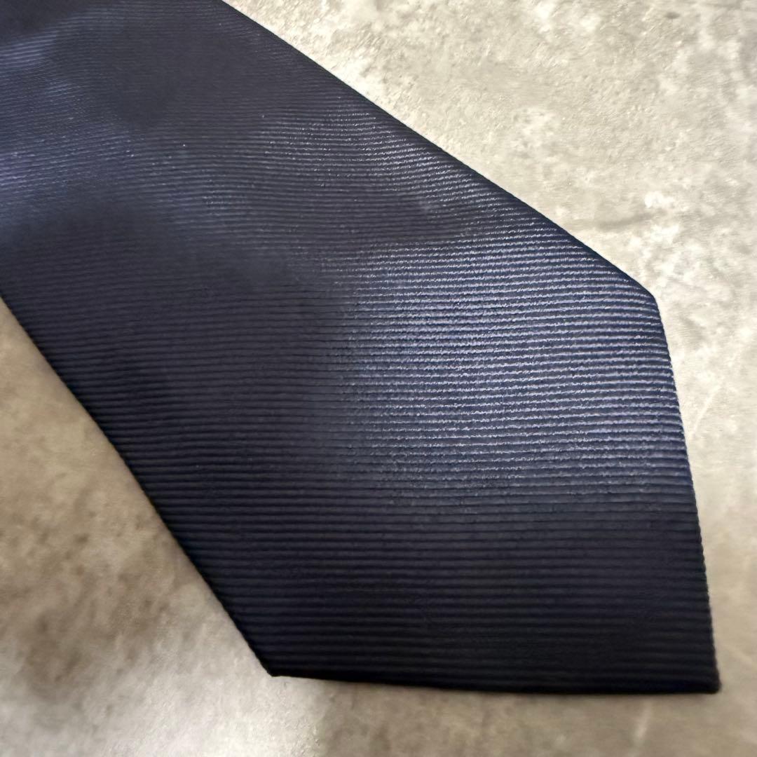 【✨美品✨】BURBERRY バーバリー ネクタイ ホースロゴ ソリッド 無地