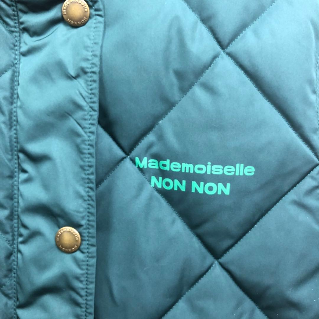 mademoiselle nonnonマドモアゼルノンノン ダウンベスト パパス