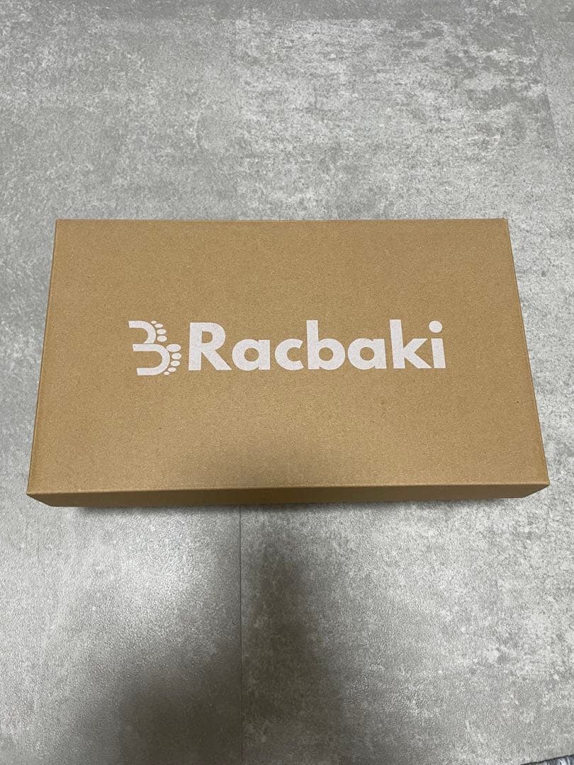 Racbaki ブラック フラットシューズ Lサイズ