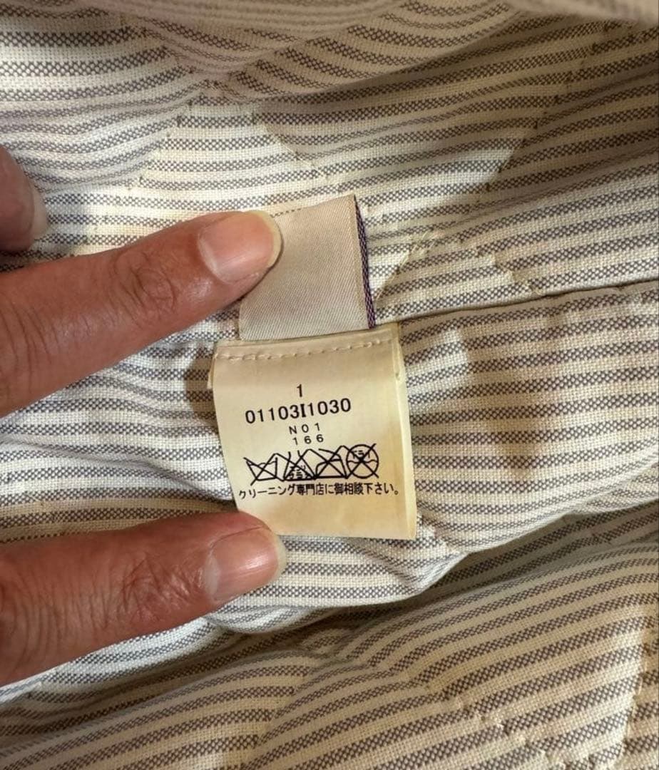 早い者勝ち！トムブラウン　4BAR 中綿　スタジャン　0