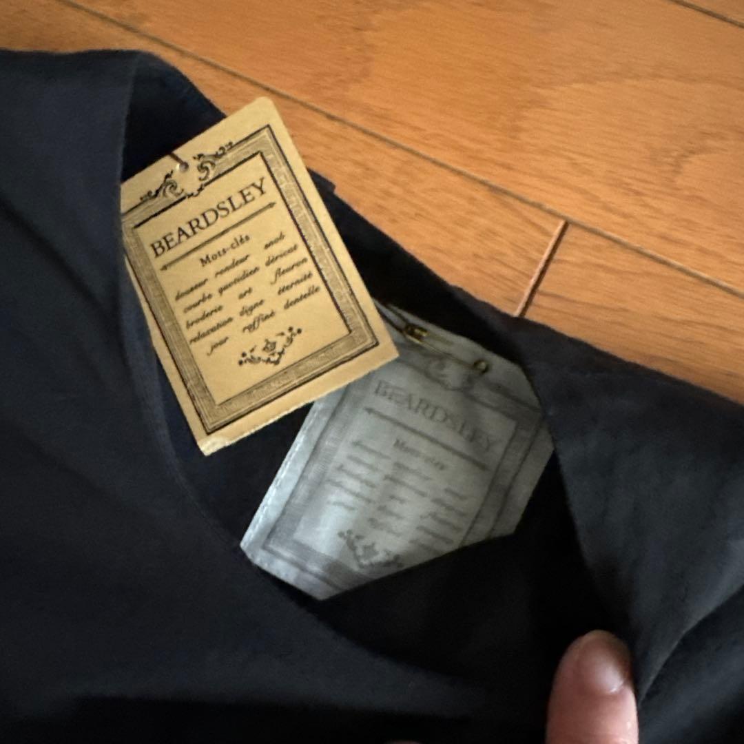 新品 ビアズリー バルーンスリーブワンピース