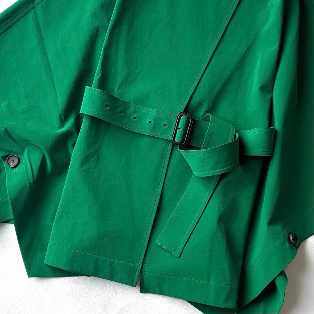 【未使用級】ADORE アドーア　エアドライストレッチコート　ポンチョ　23SS