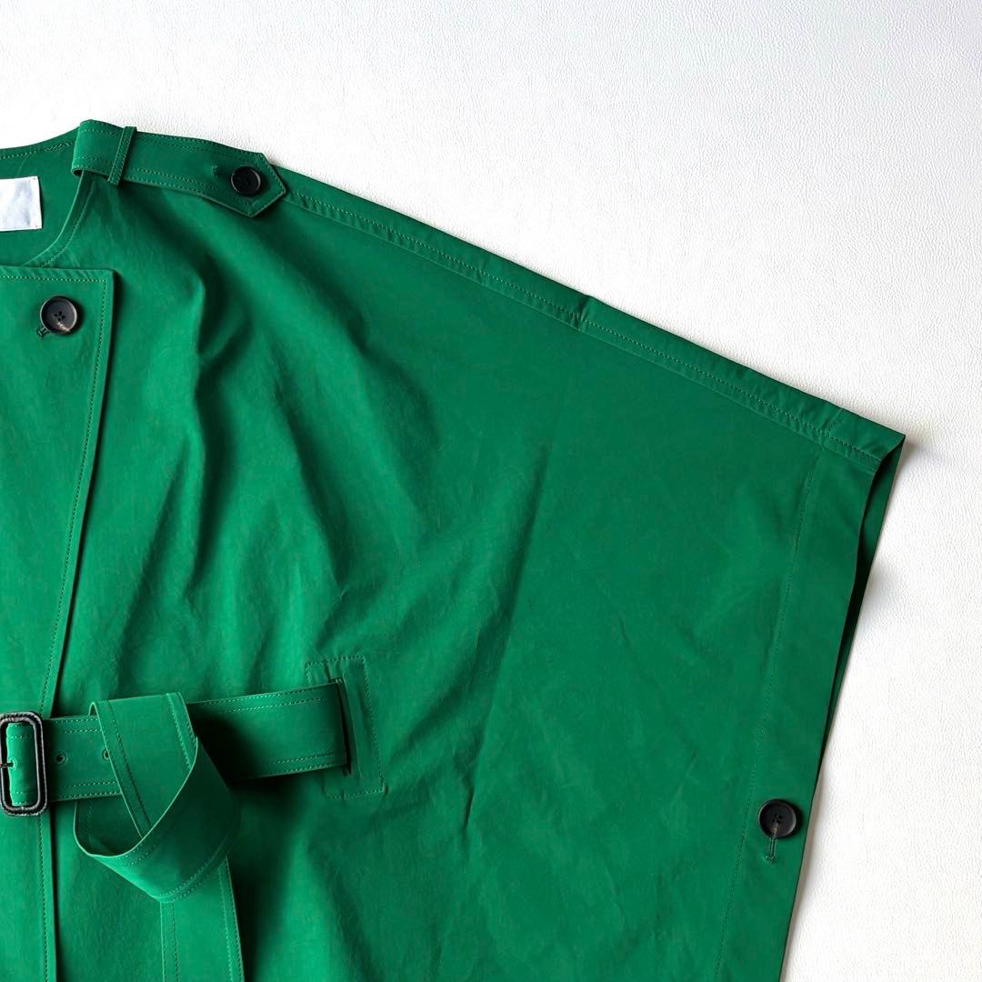 【未使用級】ADORE アドーア　エアドライストレッチコート　ポンチョ　23SS