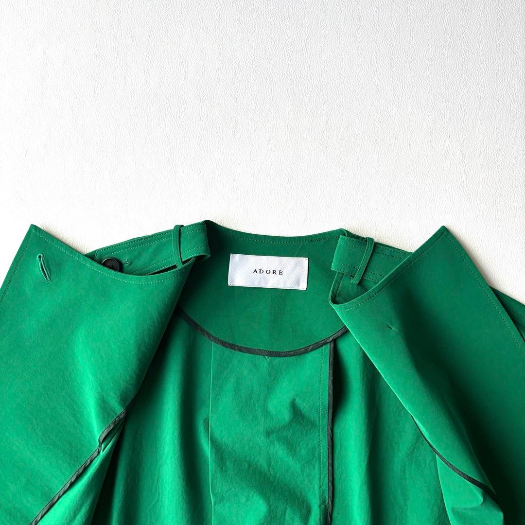 【未使用級】ADORE アドーア　エアドライストレッチコート　ポンチョ　23SS