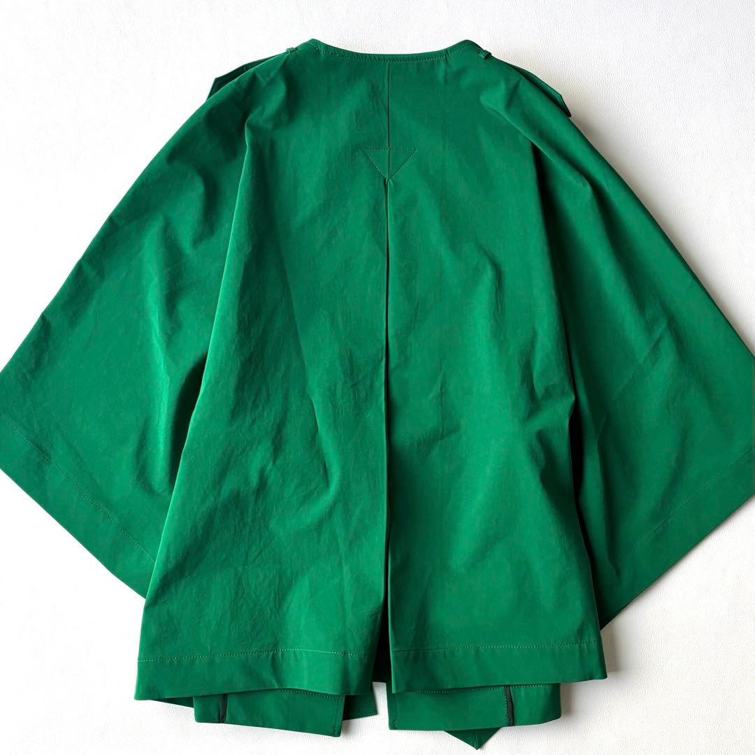 【未使用級】ADORE アドーア　エアドライストレッチコート　ポンチョ　23SS