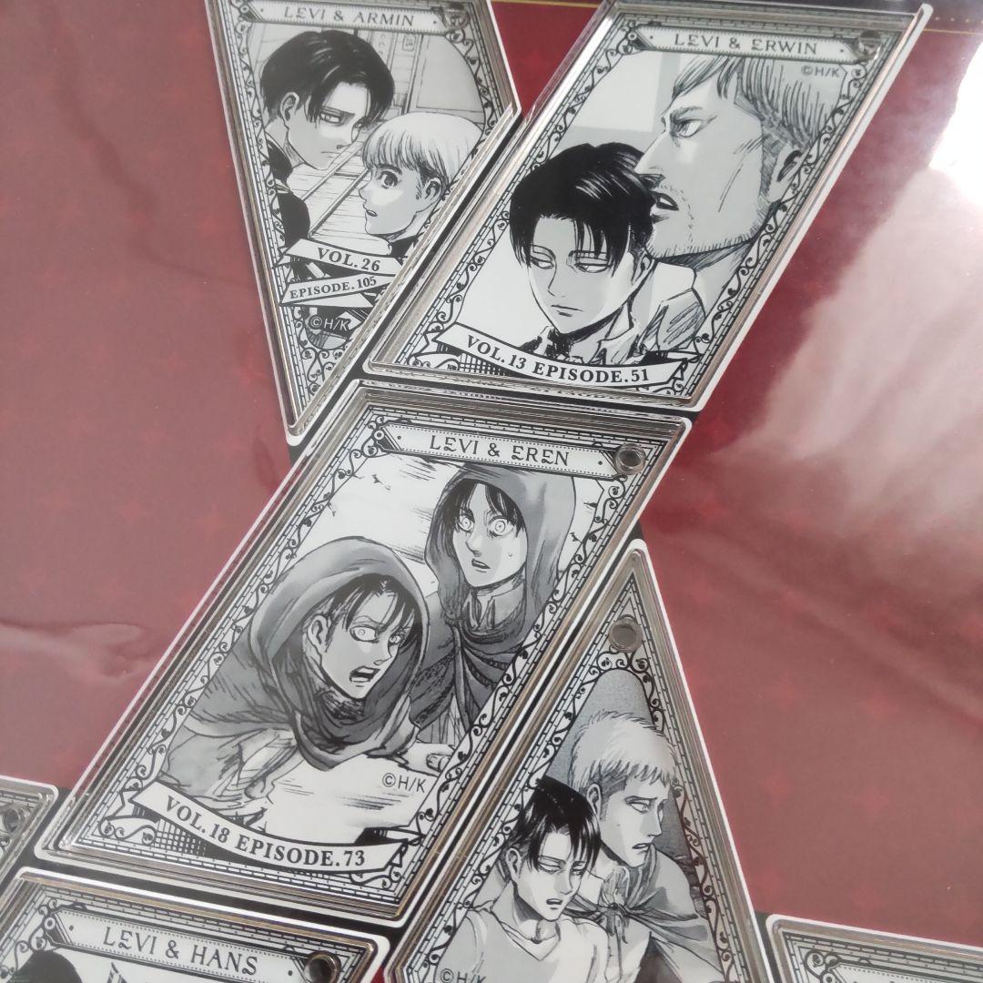 進撃の巨人☆アニーク リヴァイ バースデー アクリルキーホルダー