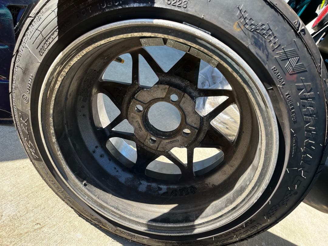 超深リム　街道レーサー　13インチ オートウェイ？オフセット不明