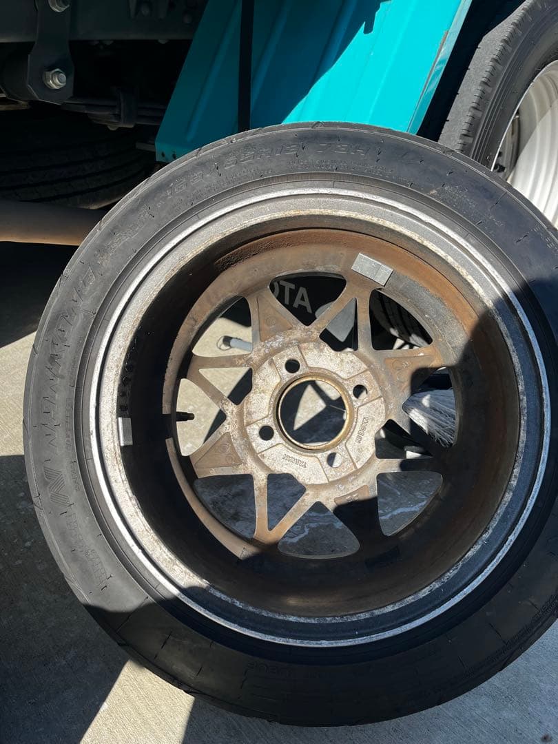 超深リム　街道レーサー　13インチ オートウェイ？オフセット不明