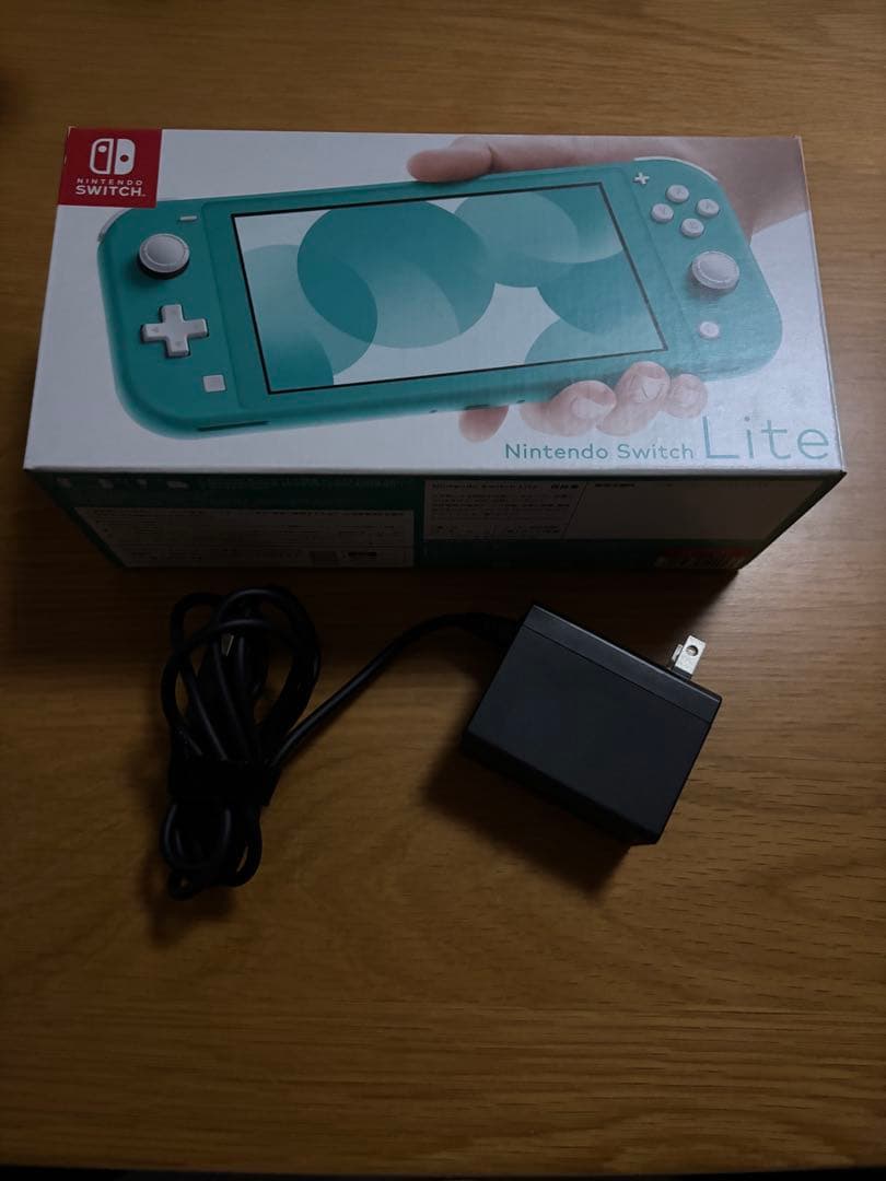 Nintendo Switch Lite 本体 ターコイズ　純正充電器付き