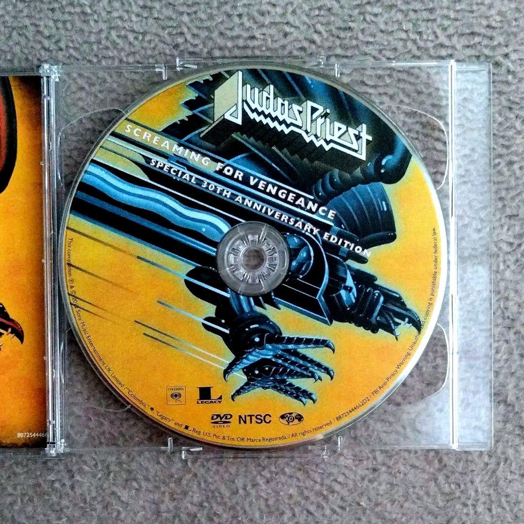 Judas Priest 直筆サイン入り ジューダス・プリースト CD+DVD