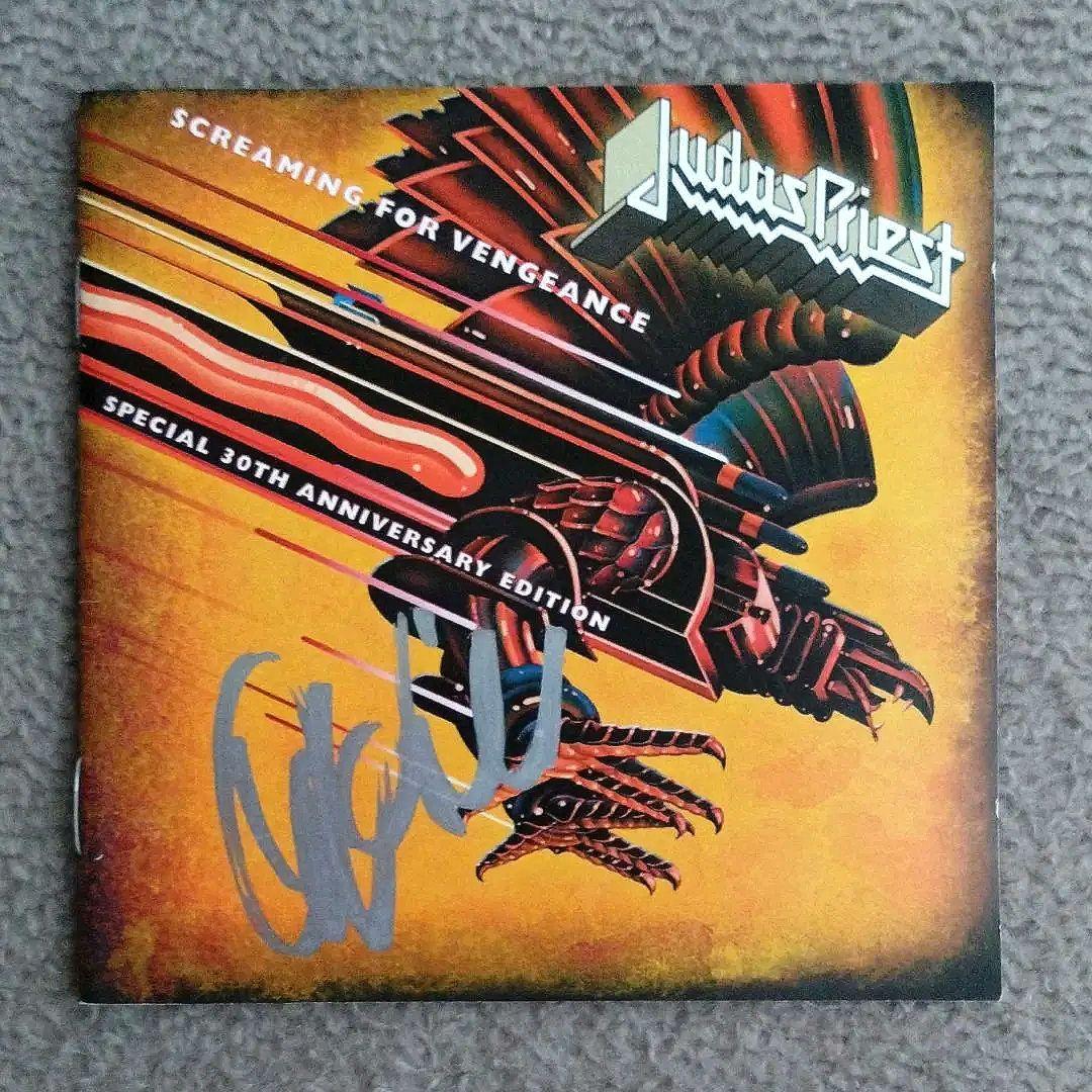 Judas Priest 直筆サイン入り ジューダス・プリースト CD+DVD