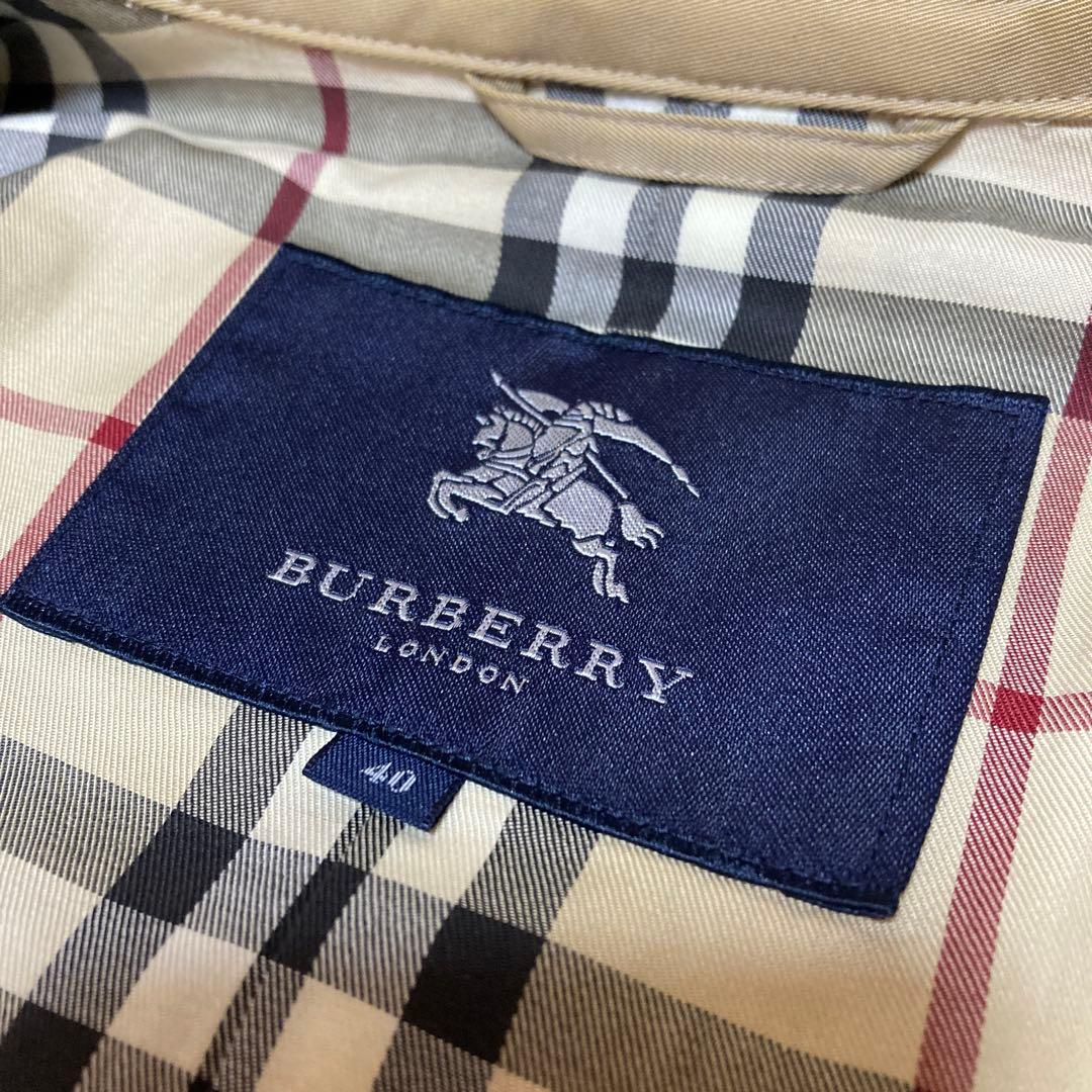 バーバリー　ロンドン トレンチコート ベージュ Lサイズ 40 ショート丈