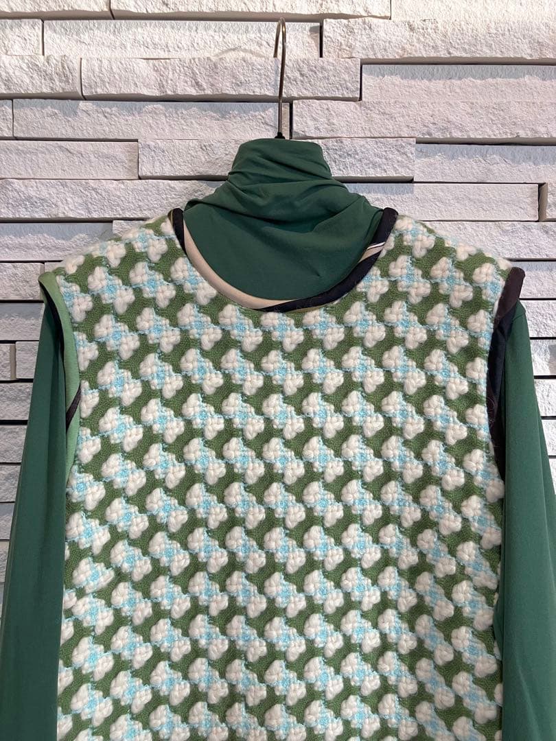 新品☆定価¥91,300 エミリオ プッチ スカーフ付 タートル カットソー M