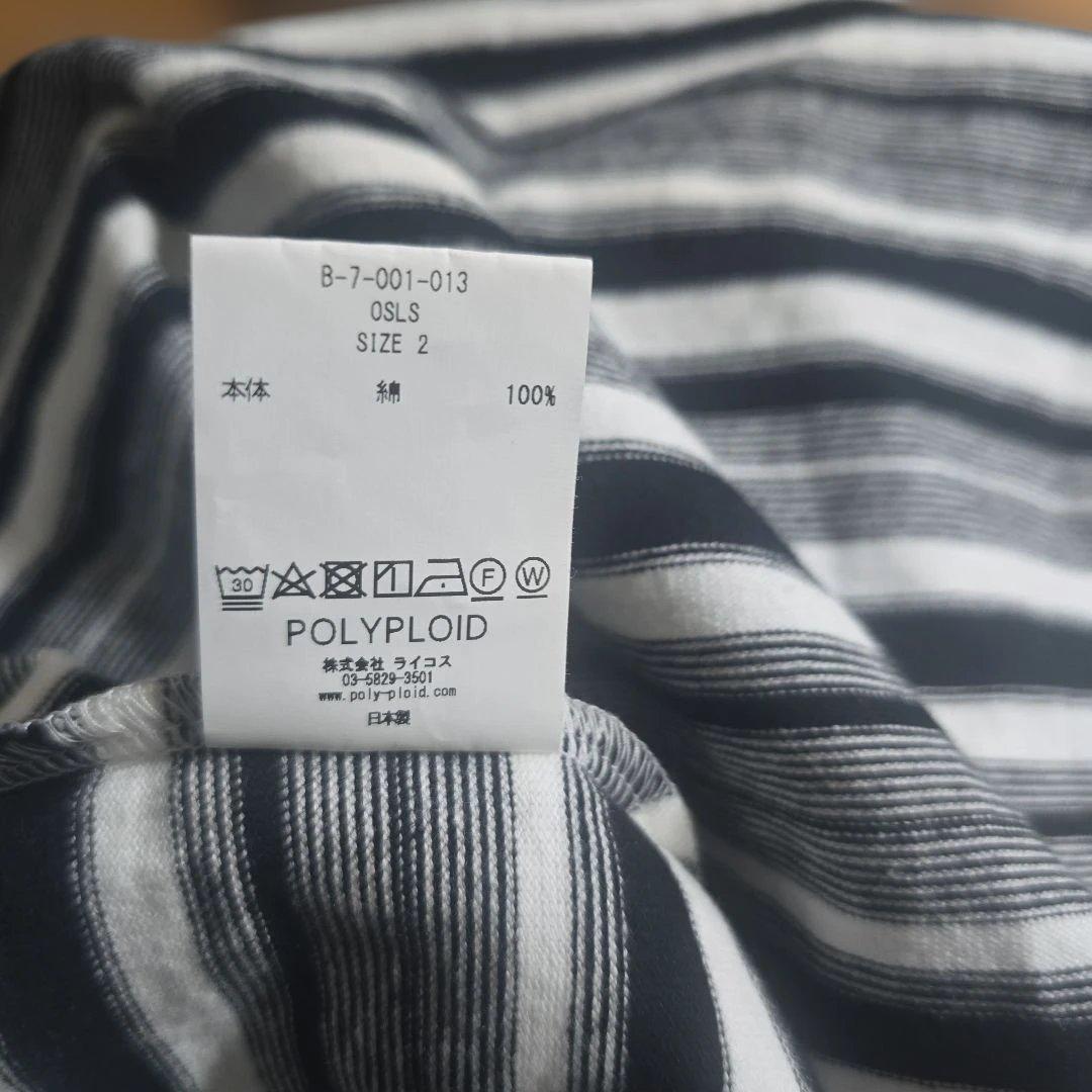 トップス POLYPLOID OVERSIZE LONG SLEEVE B