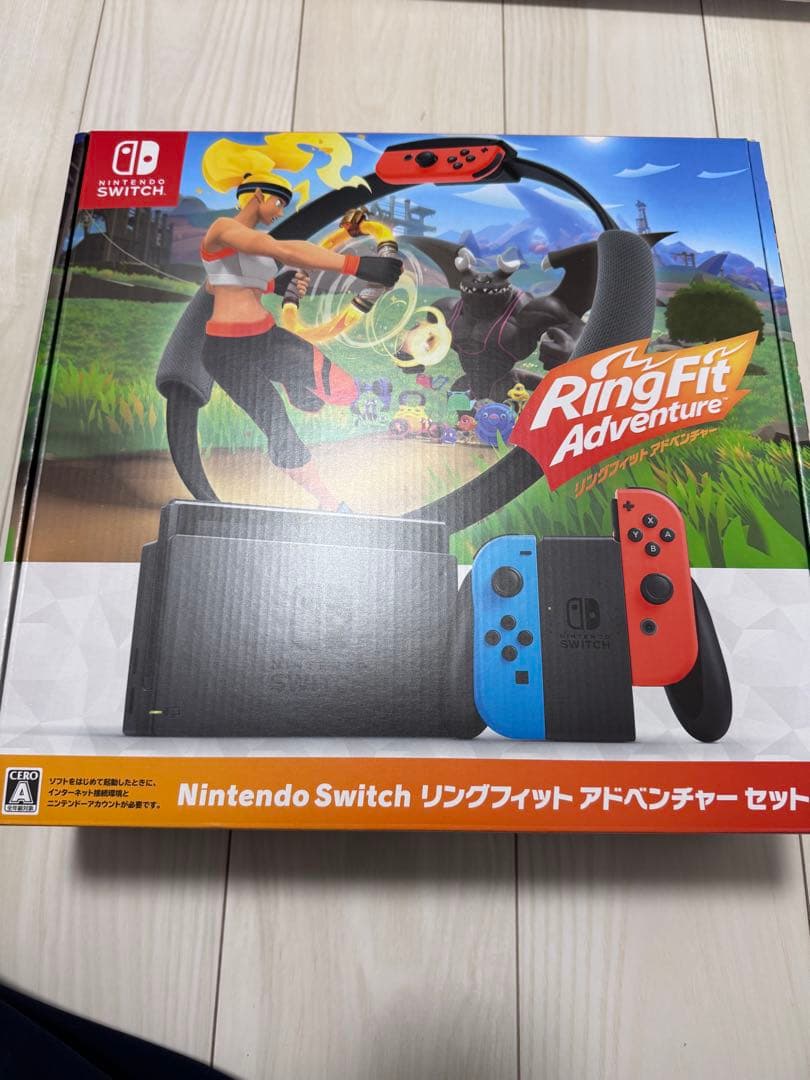 Nintendo Switch リングフィット アドベンチャー セット（画面故障