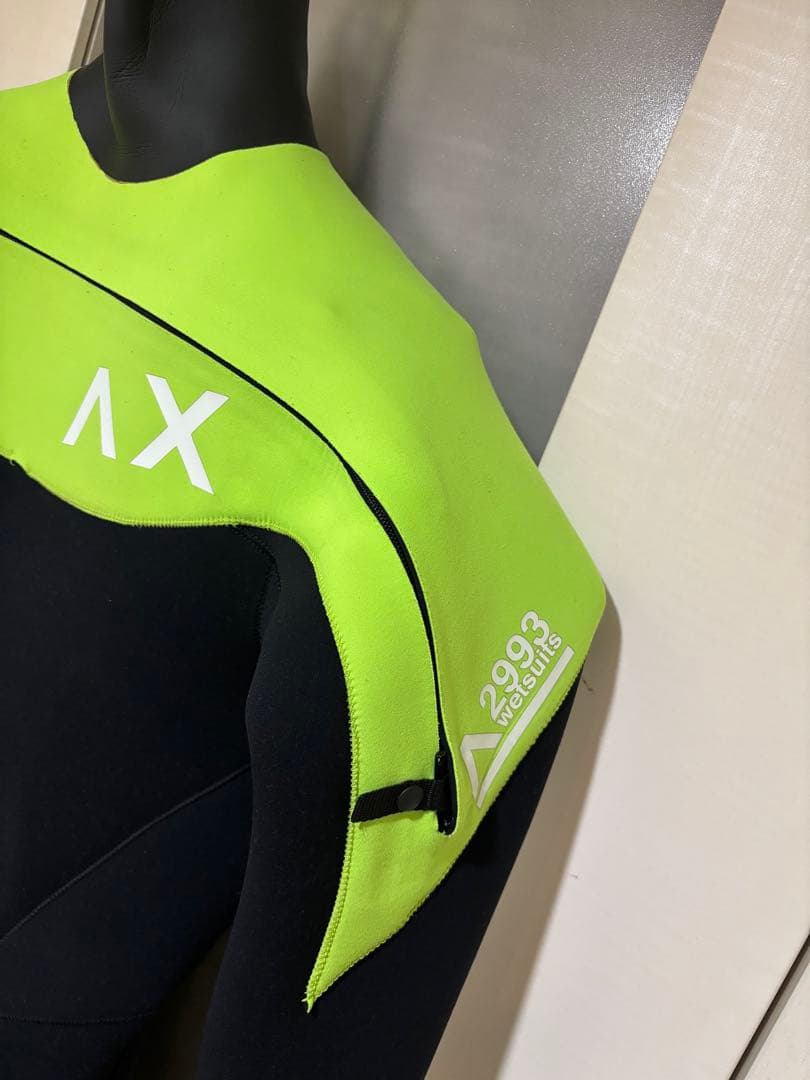 美品　AXXE（アックス）　ロングチェストジップ　スーパーセミドライ仕様