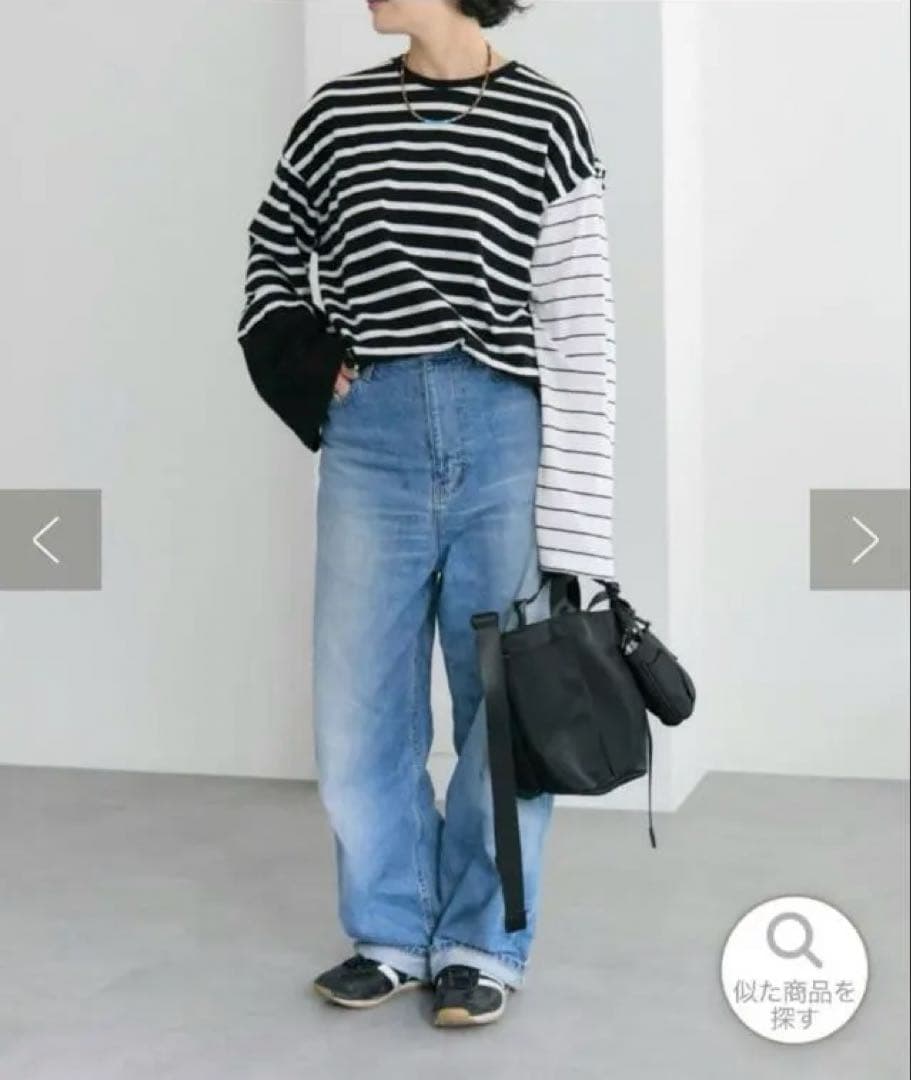 イアパピヨネ アジャスタートートバッグSサイズ ブラック