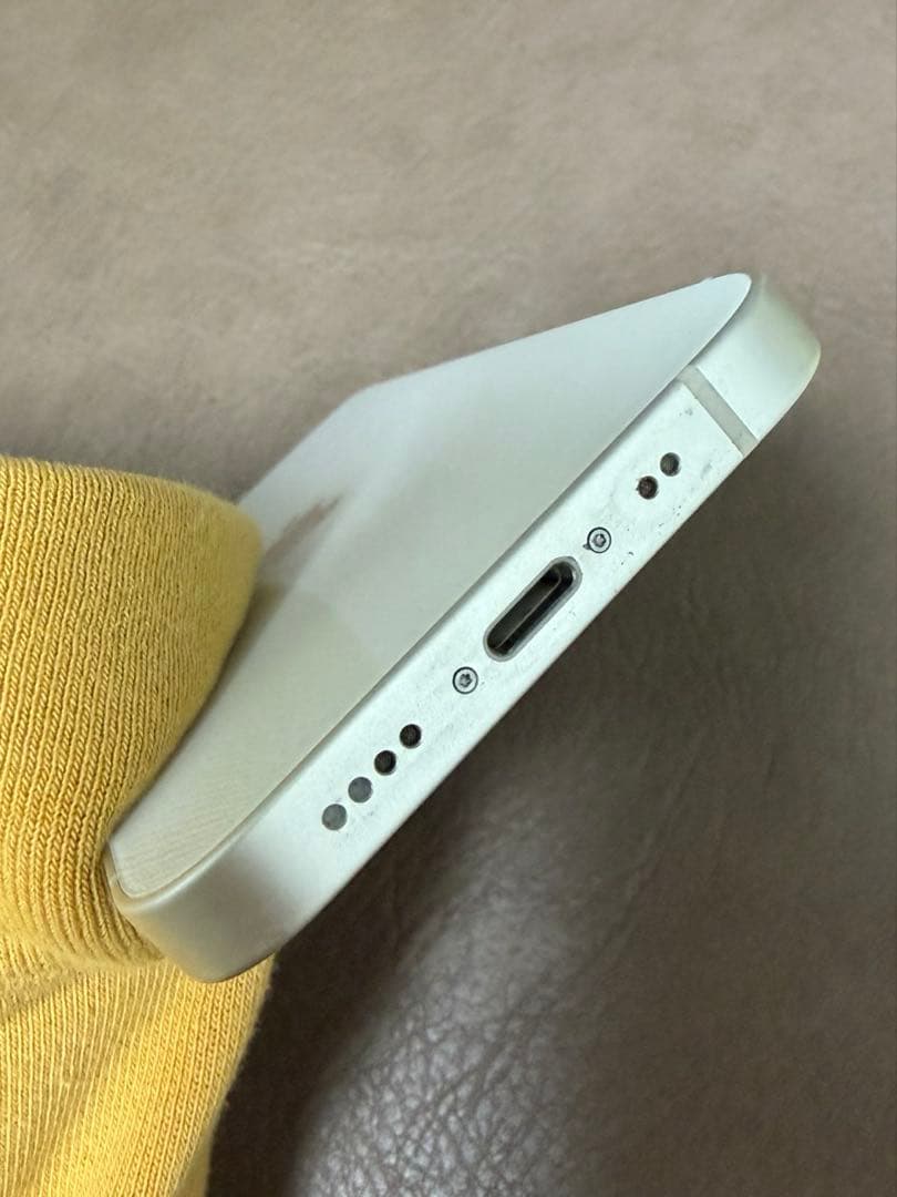 蛸様　Apple iPhone 13 mini スターライト ケーブル フィルム