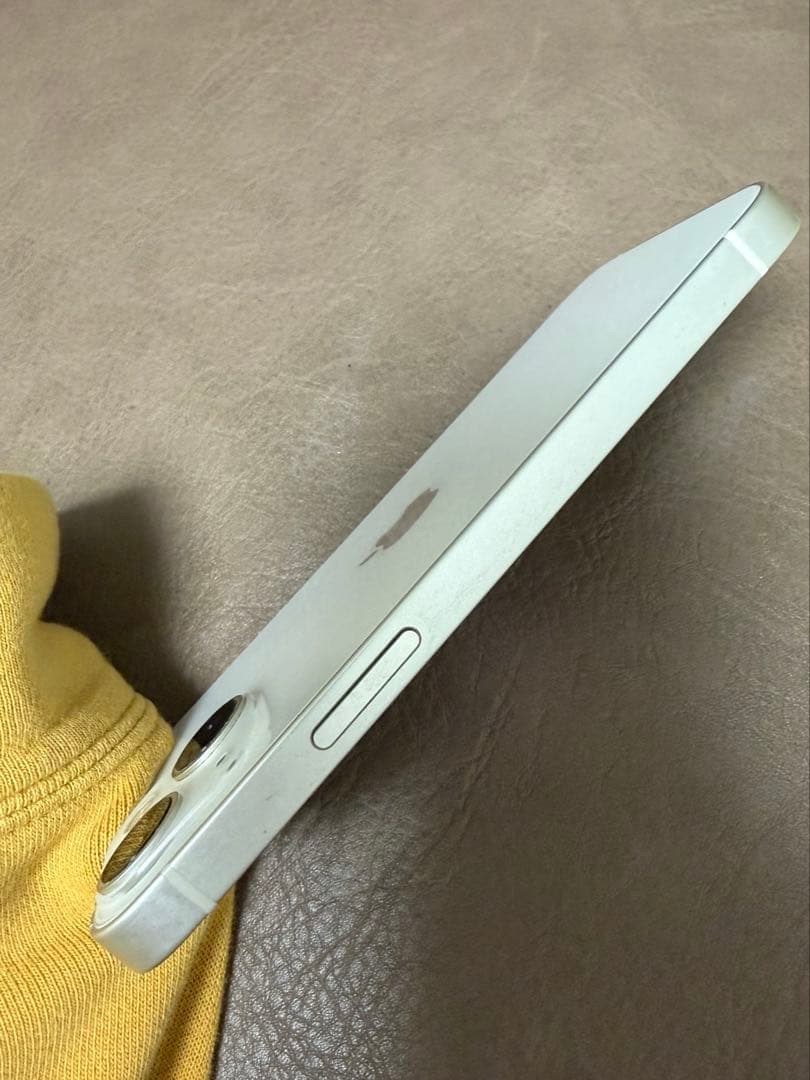 蛸様　Apple iPhone 13 mini スターライト ケーブル フィルム