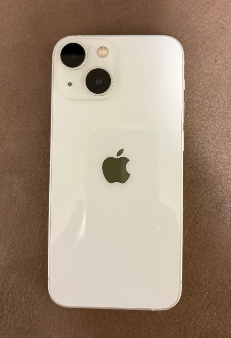 蛸様　Apple iPhone 13 mini スターライト ケーブル フィルム