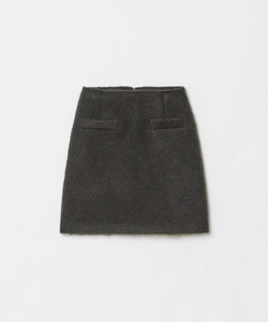 アルアバイル　完売品モヘヤシャギーミニスカート