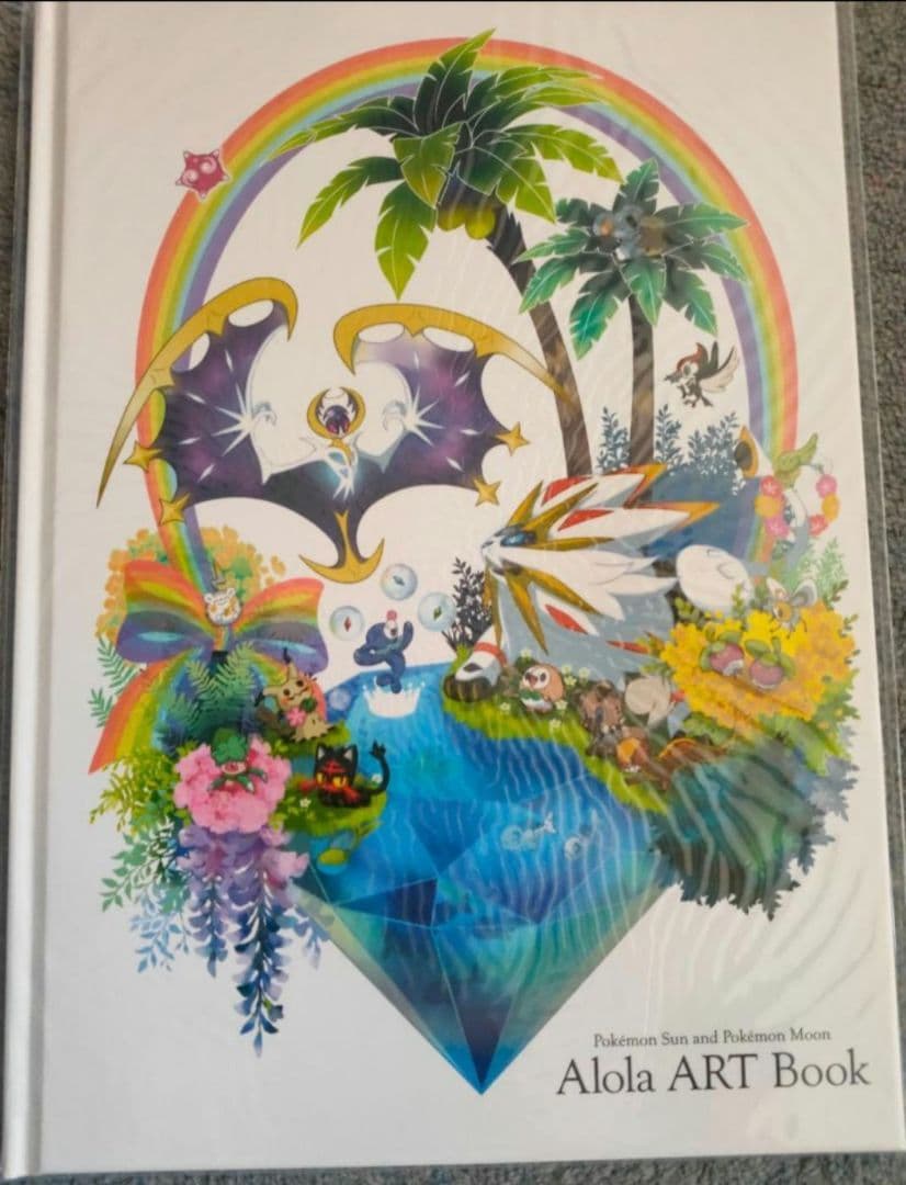 ポケモン サン/ムーン予約特典フィギュア＆アートブック　３DS　ソフト付き