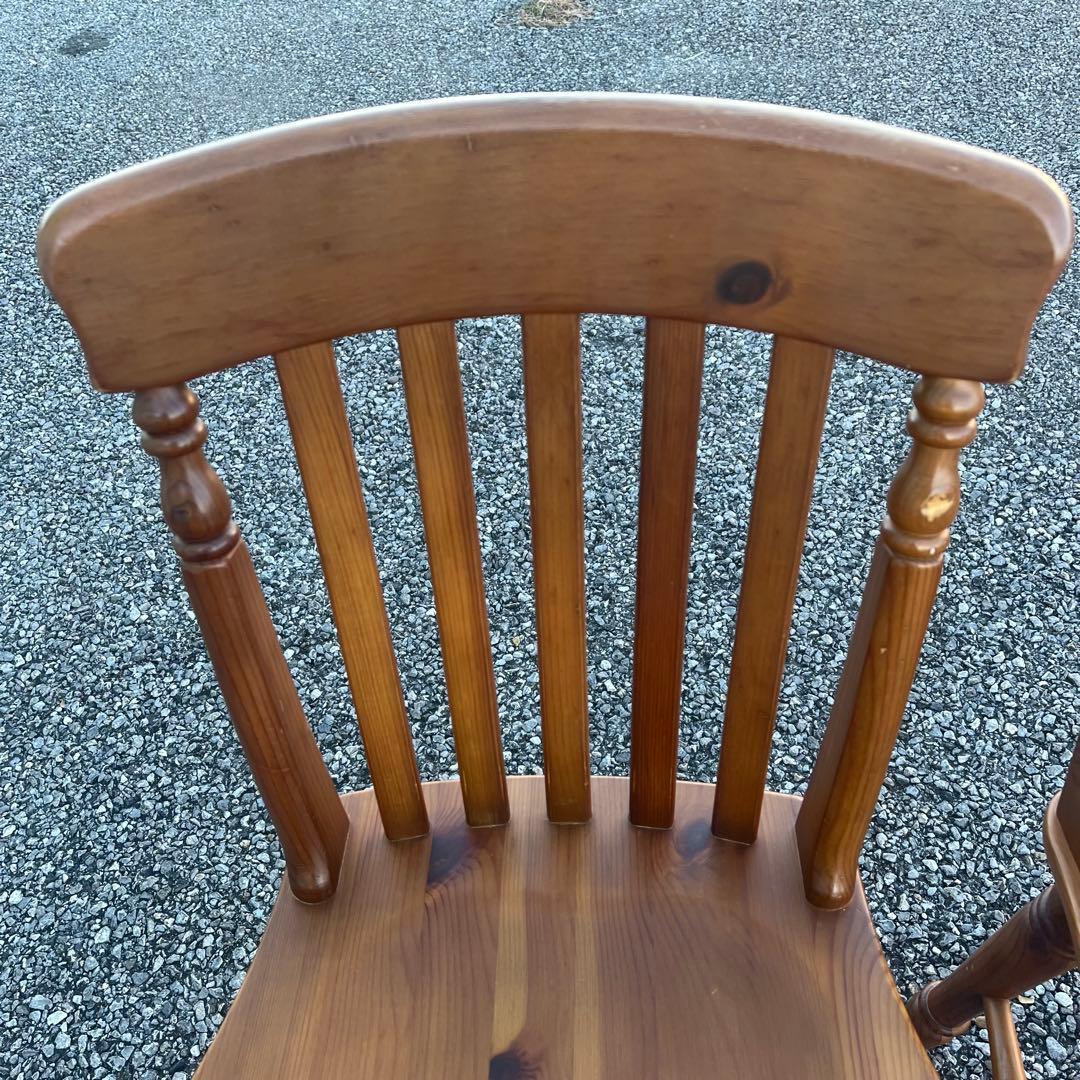 ①コスガ PROVINCE パイン無垢材 ダイニングチェア フレンチカントリー