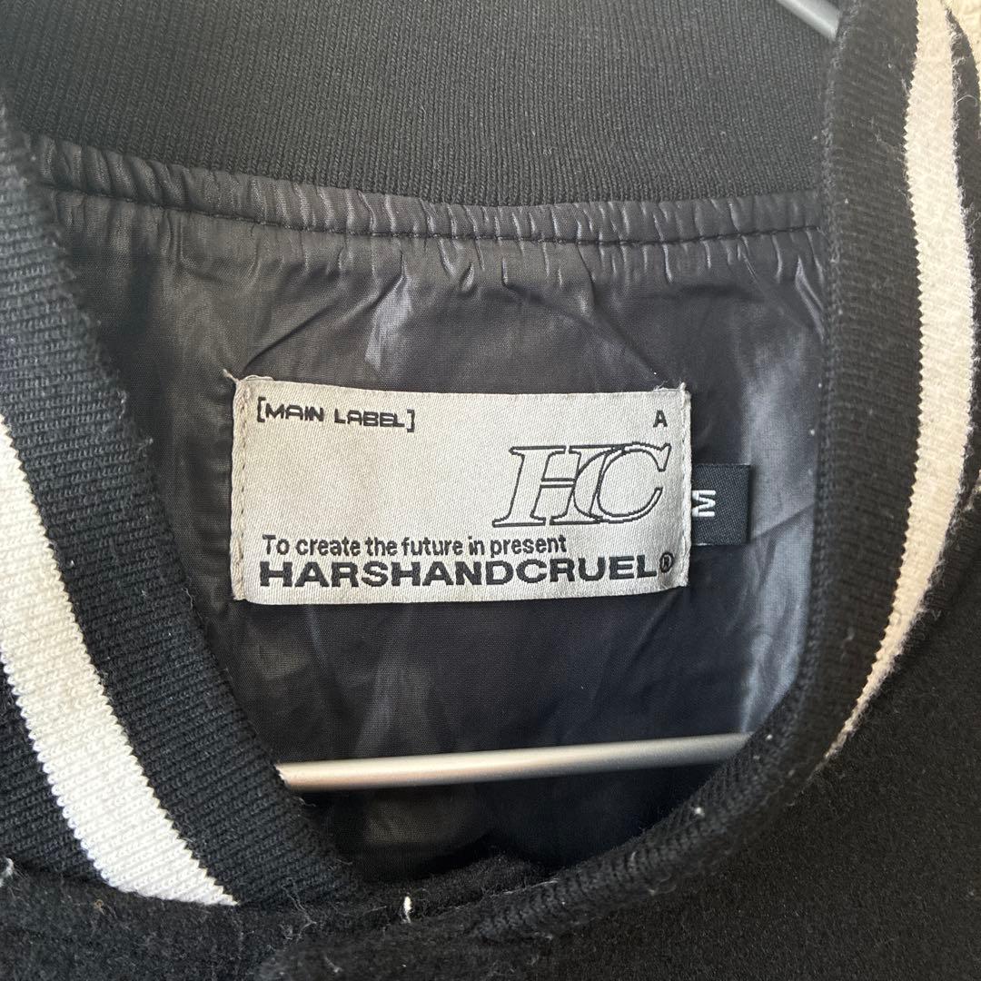 HARSHANDCRUEL スケルトンスタジャン M