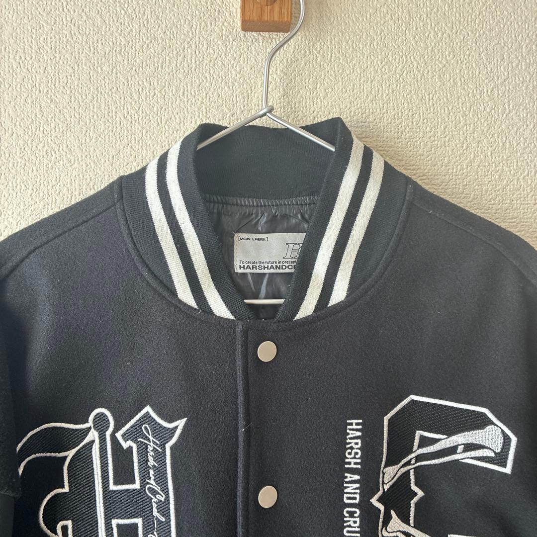 HARSHANDCRUEL スケルトンスタジャン M