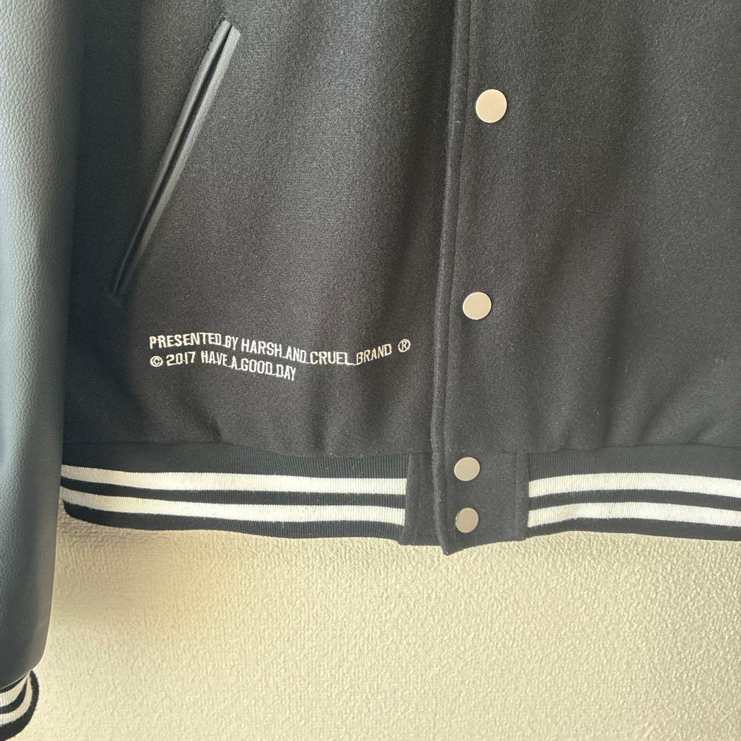 HARSHANDCRUEL スケルトンスタジャン M