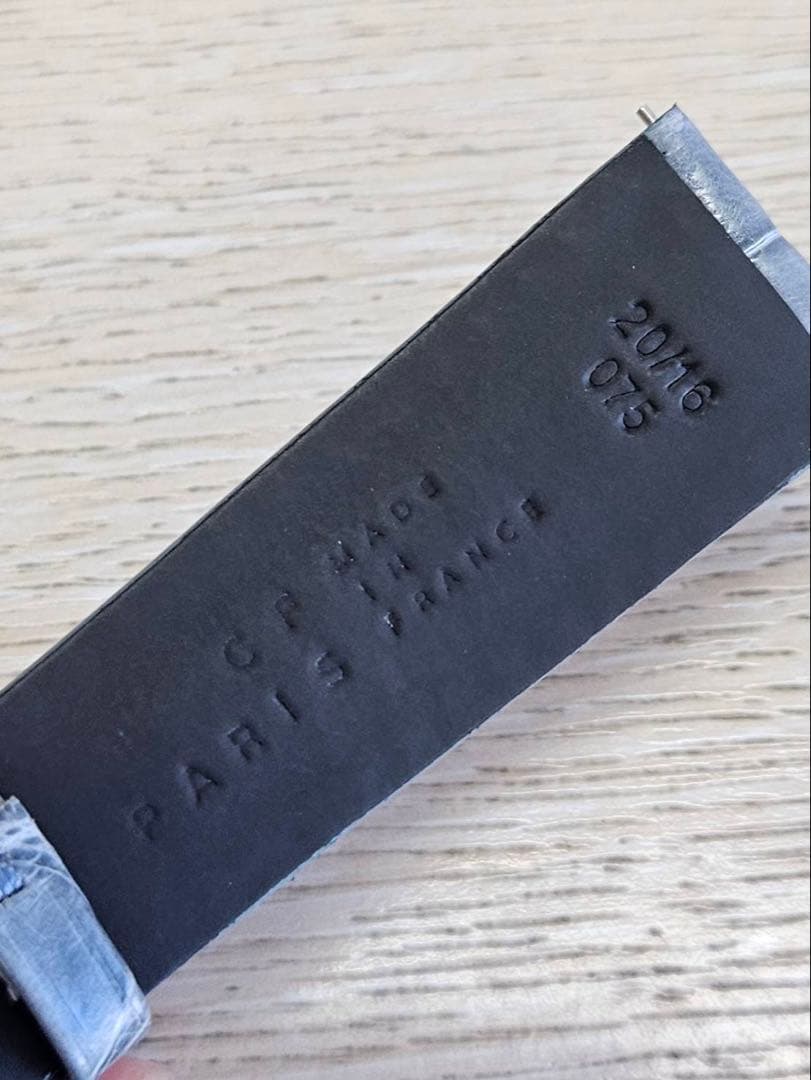 はむ カミーユフォルネ バックル 革ベルト 時計ベルト 20-16