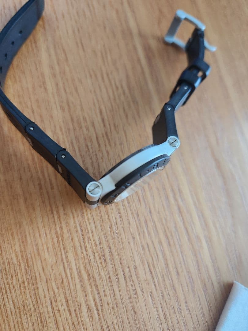 BVLGARI アルミニウム ラバーベルト時計 レディース