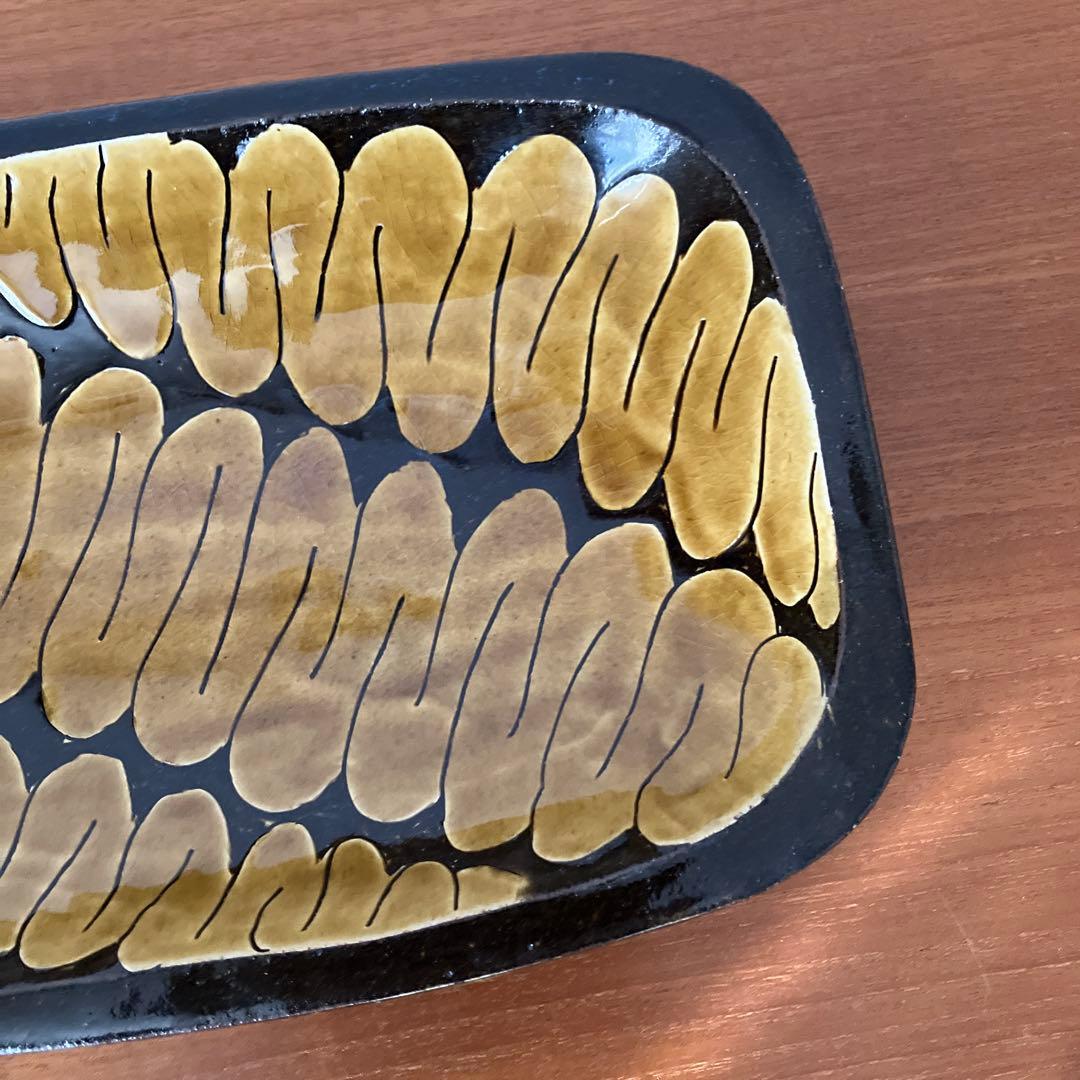 岩井窯　山本教行　大皿　美品