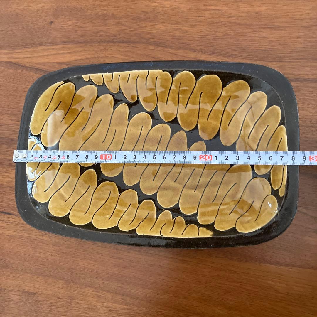 岩井窯　山本教行　大皿　美品