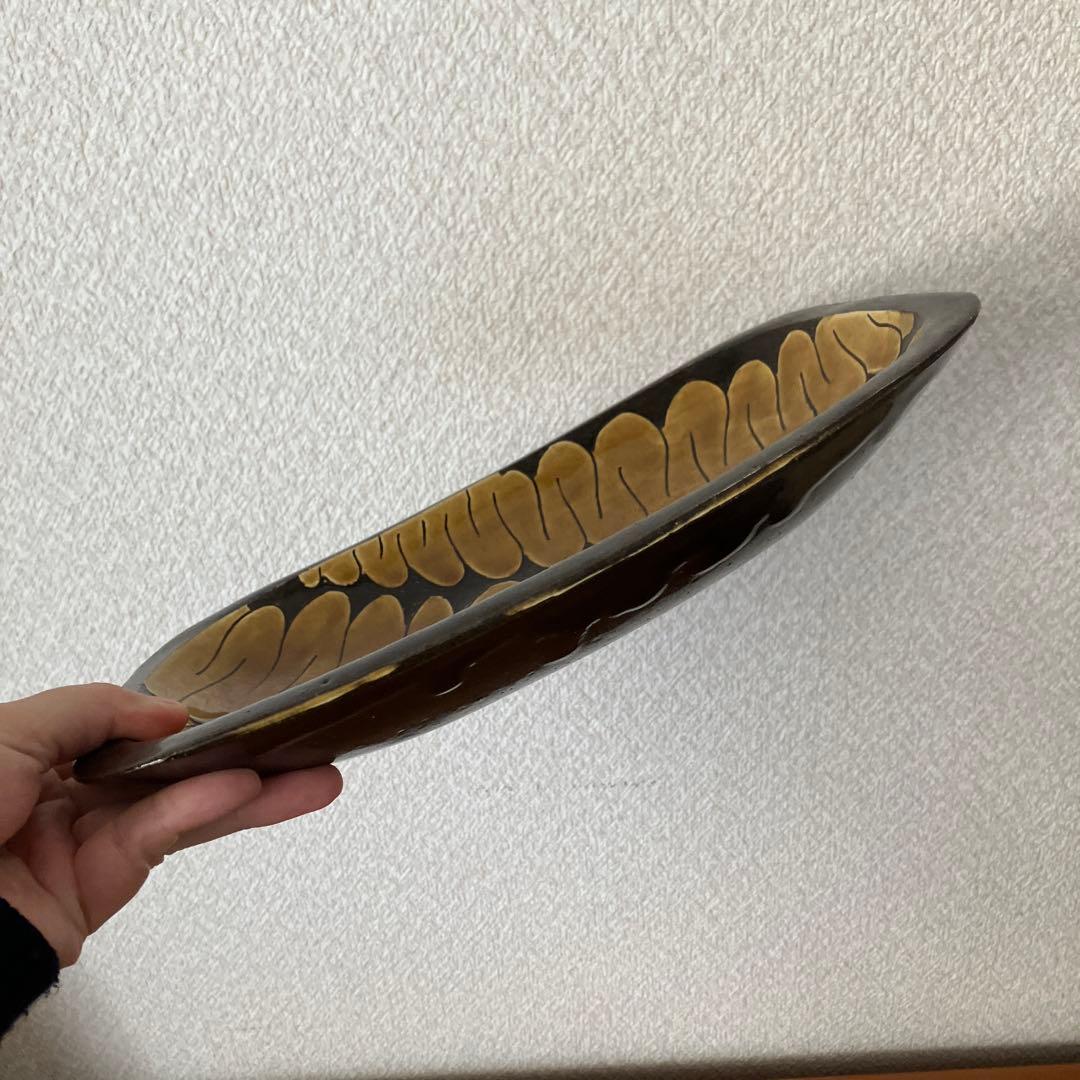 岩井窯　山本教行　大皿　美品