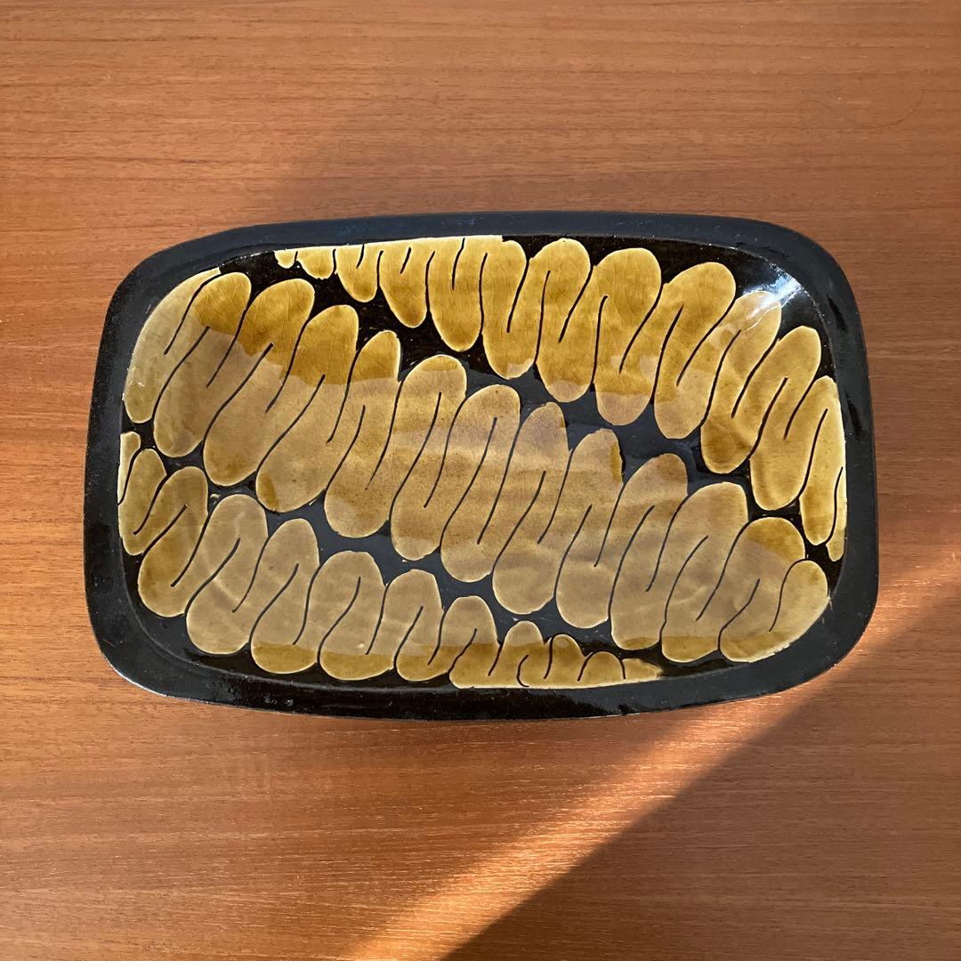 岩井窯　山本教行　大皿　美品