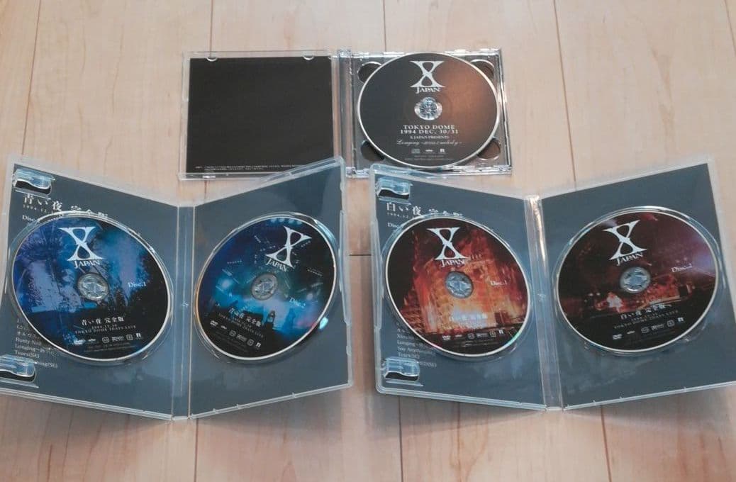X JAPAN/青い夜 白い夜 完全版 DVD-BOX〈初回限定生産・5枚組〉