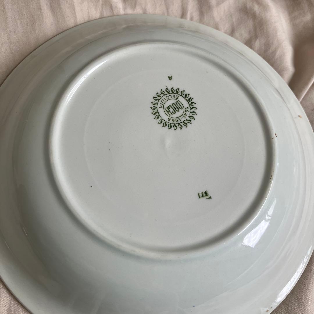 希少　Boch スーププレート　20cm NOIX