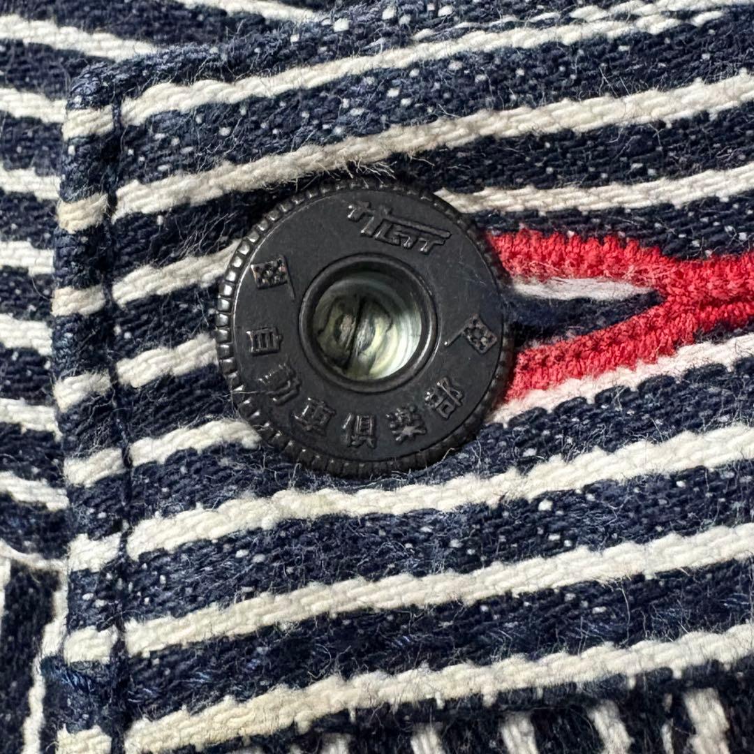 サムライジーンズ ヒッコリーペインターパンツ 17ozヘビーオンス 36 日本製