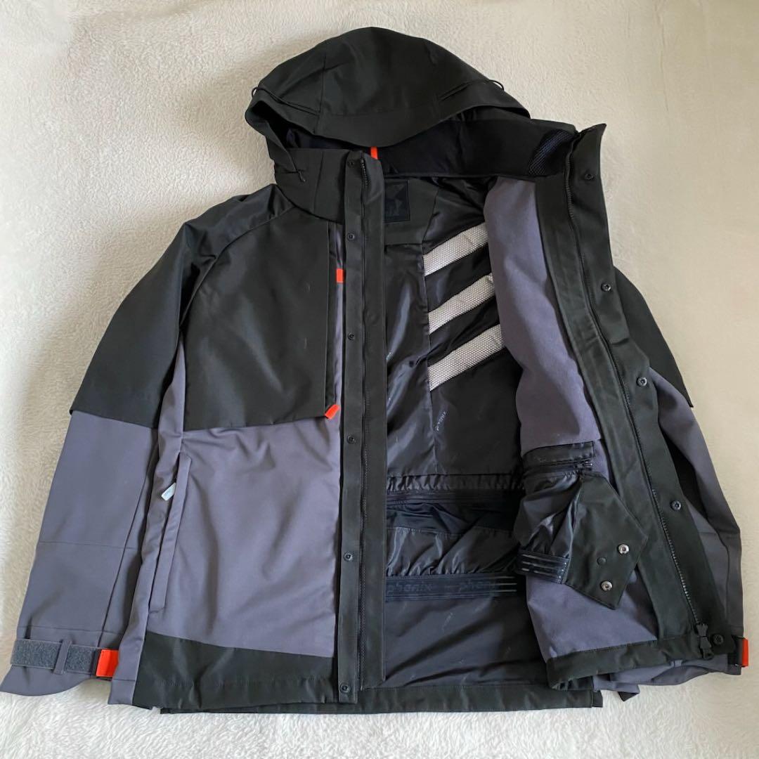 【新品】phenix GORE-TEX スキーウェア　黒　XL ジャケット
