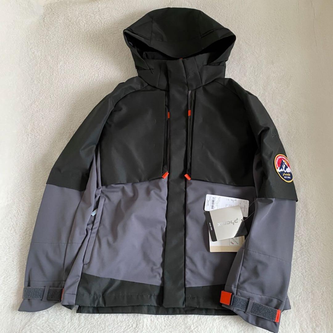 【新品】phenix GORE-TEX スキーウェア　黒　XL ジャケット
