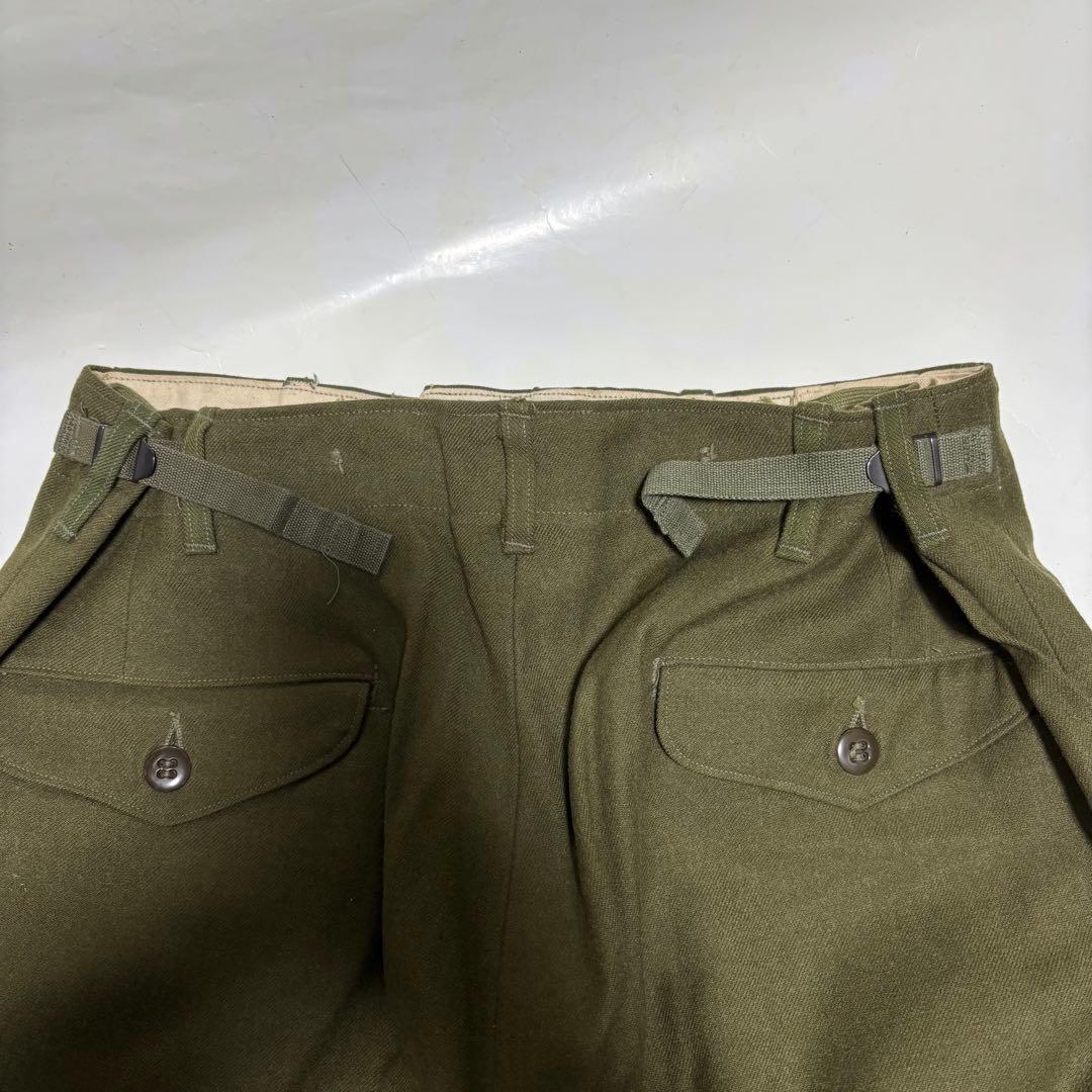 米軍 M 51 フィールドパンツ　ウールパンツ　dead stock 50's③