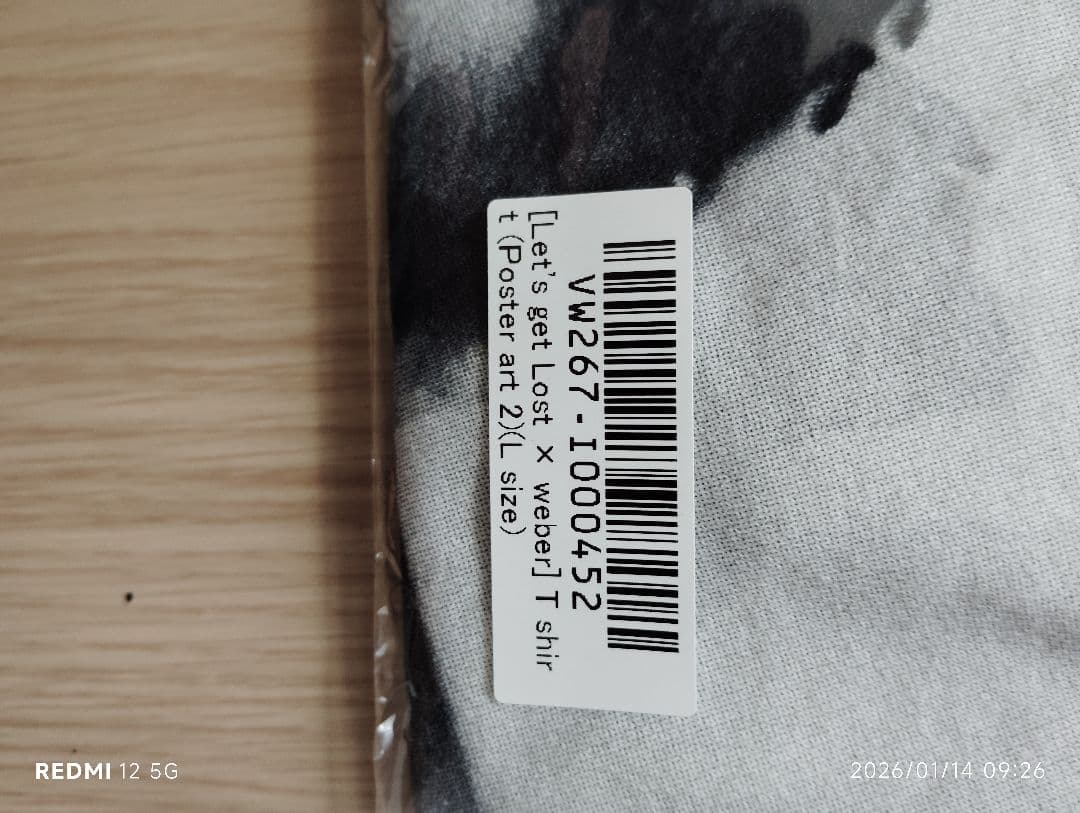 Let's Get Lost Tシャツ Lサイズ　ブルース・ウェーバー