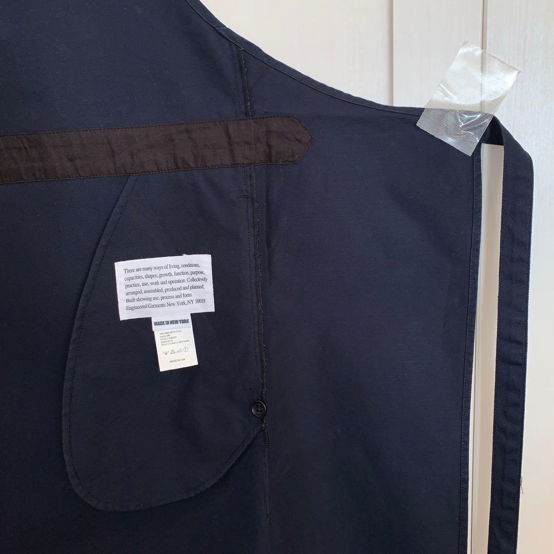 エプロン・三角巾 ENGINEERED GARMENTS/Long Apron/Navy