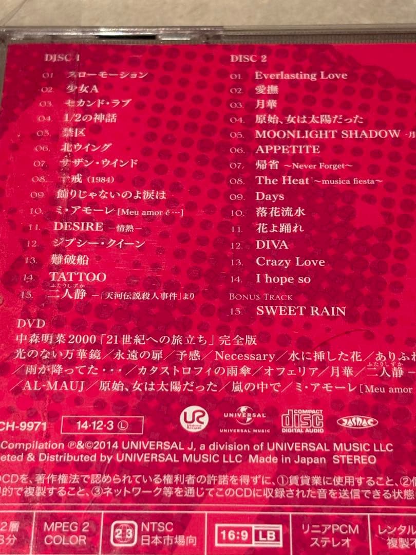 ヤマ　中森明菜3点セット