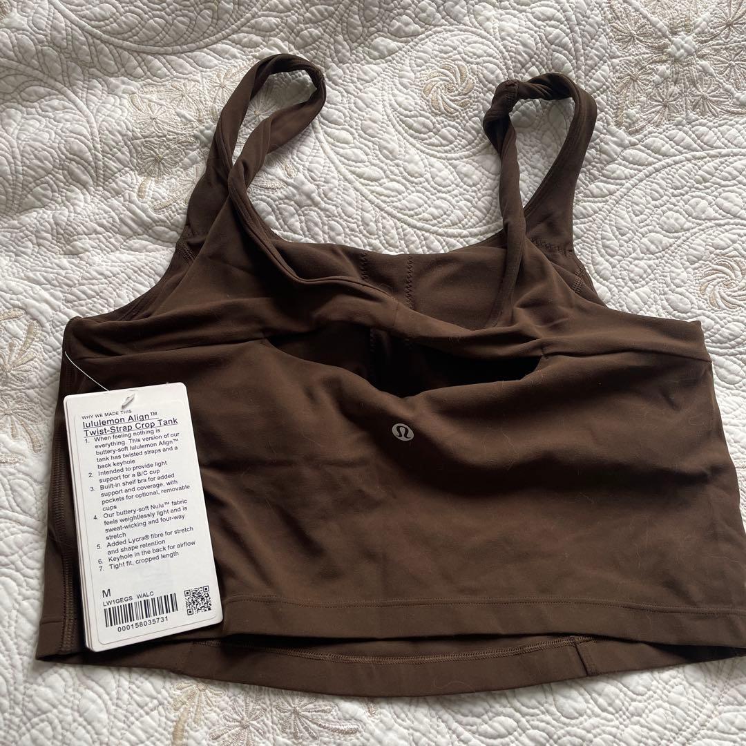 ヨガ・ピラティス lululemon Align Twist-Strap Crop Tank M