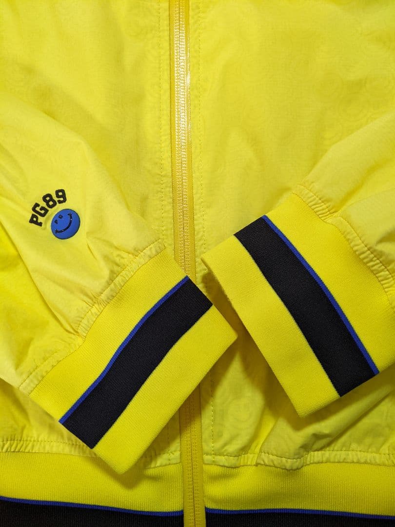 パーリーゲイツ PEARY GATES ナイロンジャケット イエロー フルジップ