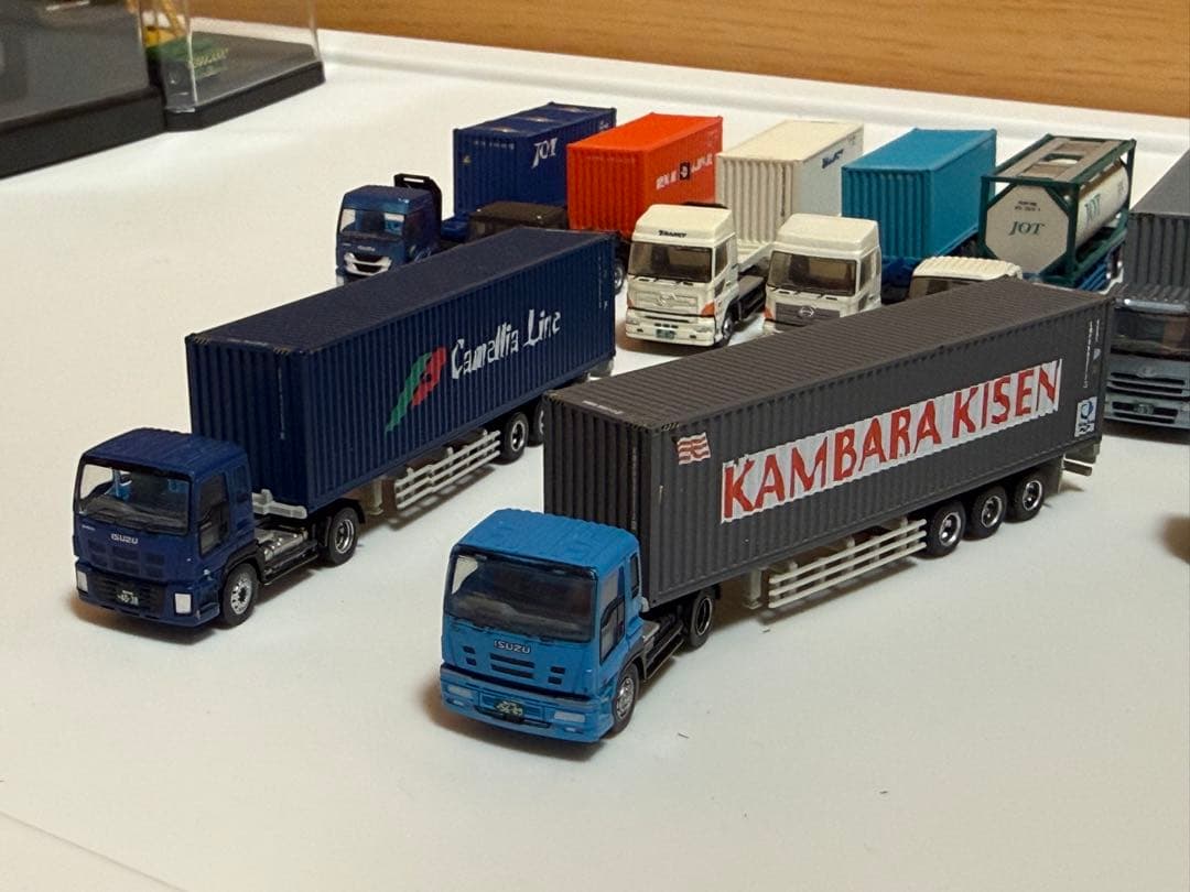 ザ•トレーラーコレクション　コンテナ車１０台セット