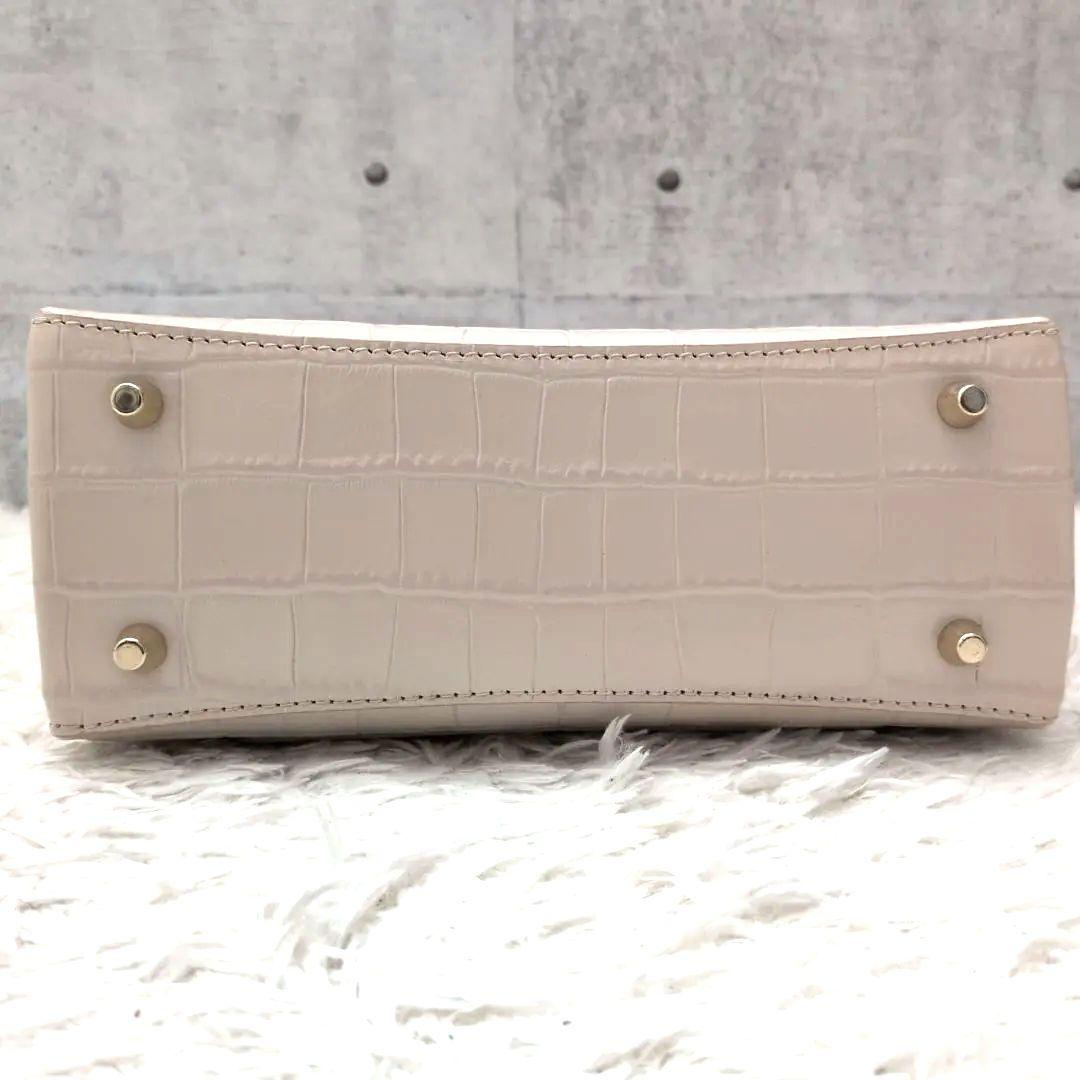 【極美品 保存袋付き】フルラ　1927　トップハンドル　ミニ　ハンドバッグ