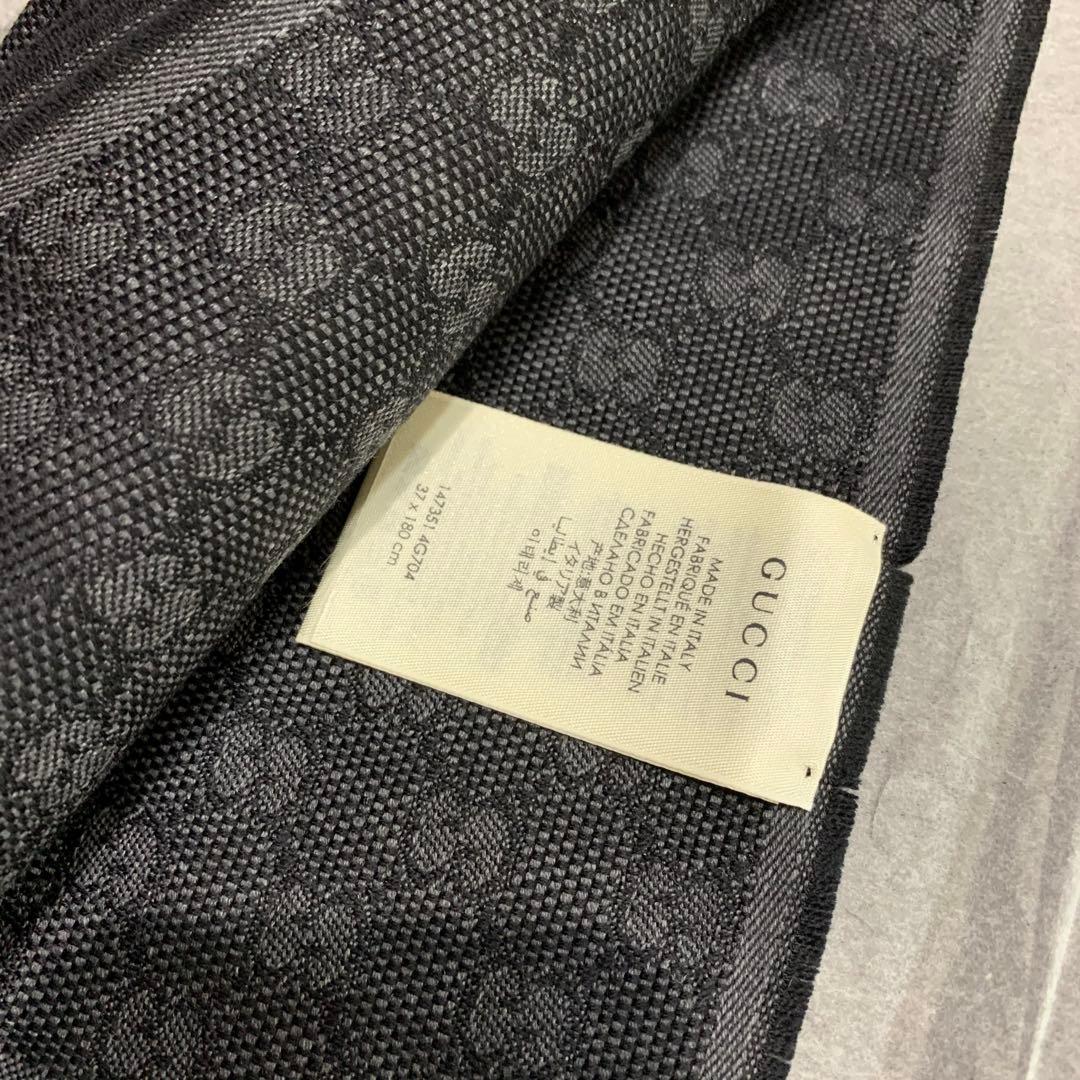 2026年新品✨GUCCIシェリーラインマフラー✨箱紙袋セット❗️グッチマフラー